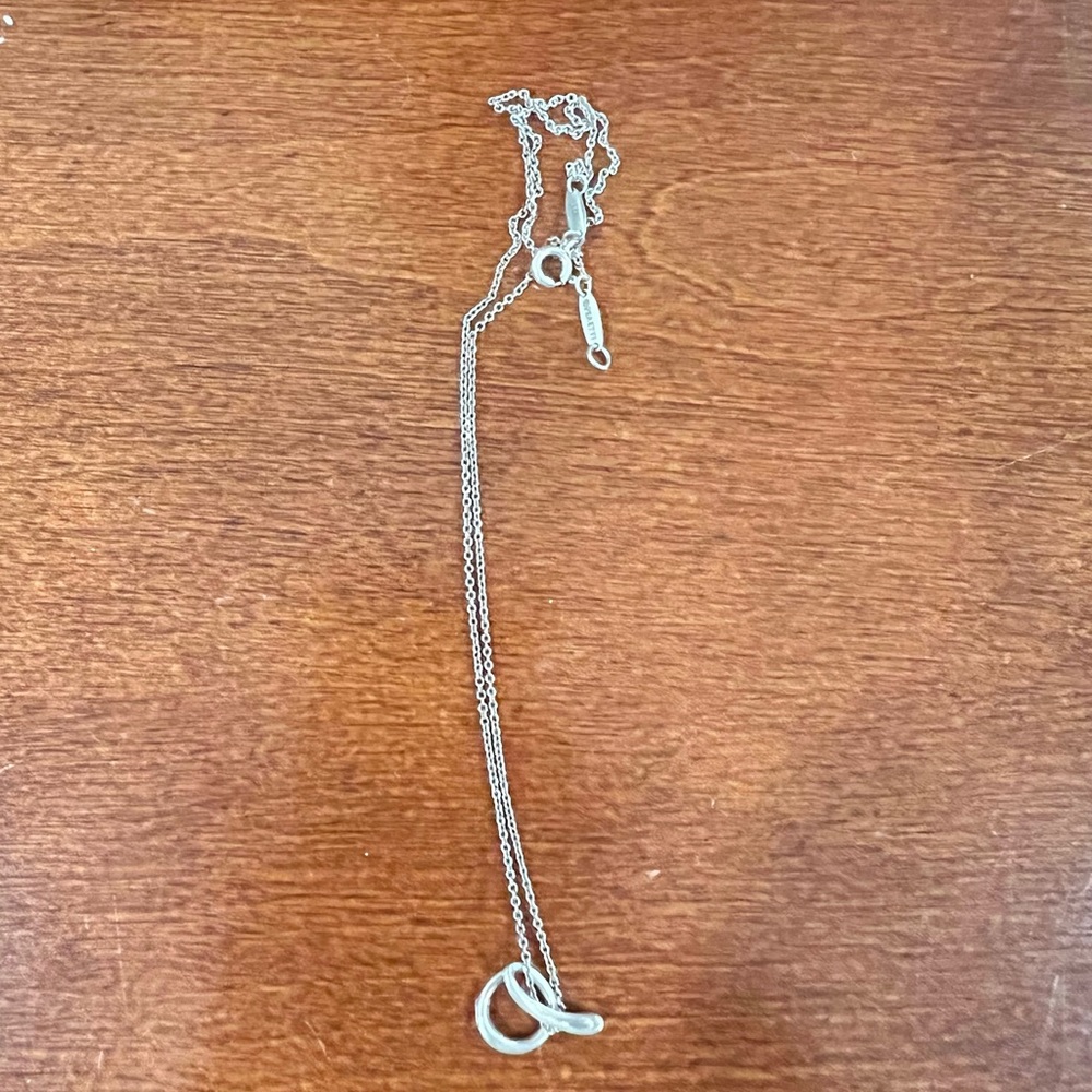 Tiffany & Co. Elsa Peretti Alphabet Necklace, letter A
